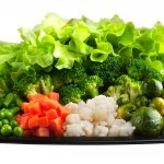 vegetarian keto food list platter